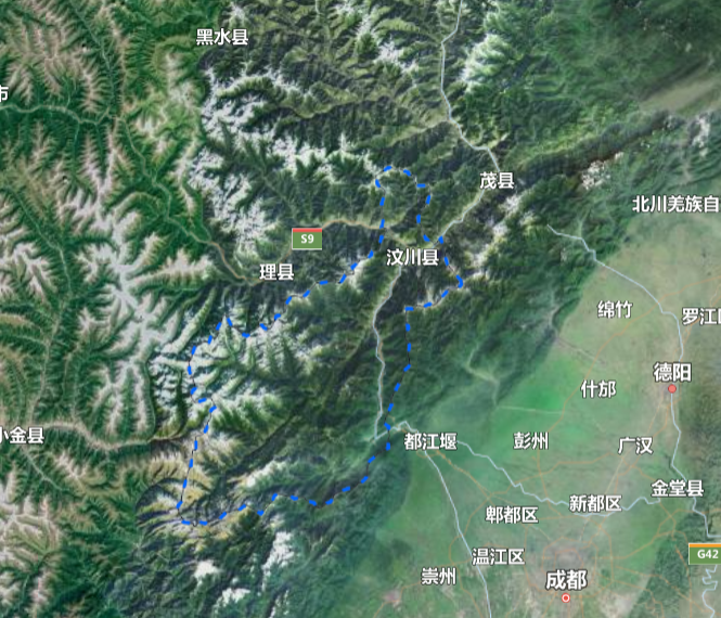 汶川县属于哪个市的（四川省一个县因为一条河而得名！）