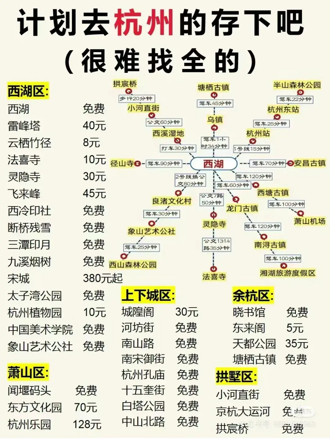 杭州哪里好玩 杭州市7大好玩的地方，本地都爱去的景点